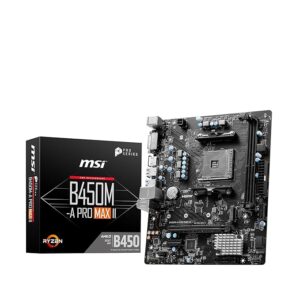 MSI B450M-A PRO MAX II