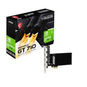 MSI GeForce GT 710 2GD3H 4HDMI Graphic Card