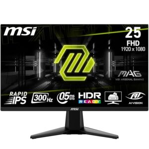 MSI MAG 255XF Inch FHD Gaming Monitor