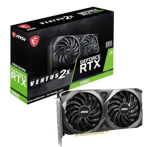 MSI GeForce RTX 3060 Ventus 2X 12G OC Graphic Card