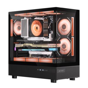 Ant Esports Crystal X6 ATX Mid-Tower Gaming Cabinet