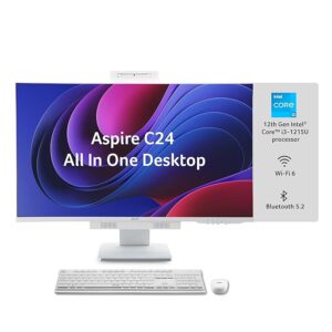 Acer Aspire C24 60.5 cm (23.8") Full HD IPS Display All in One (AIO) Desktop Intel Core i3 13th Gn.