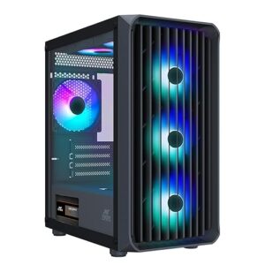 Ant Esports 205 Mini 6F Mini-Tower Gaming Cabinet - Black