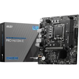 MSI PRO H610M-E Motherboard