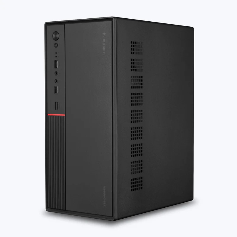 ZEBRONICS Zeb Dapper CABINET+ 450W SMPS