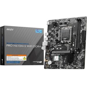 MSI PRO H610M-S WiFi DDR4 Motherboard