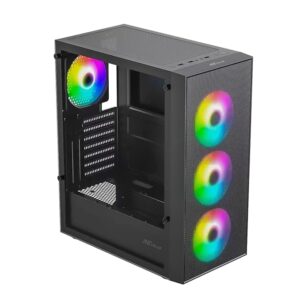 Ant Value VM40 ATX Gaming Cabinet - Black